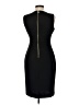 Calvin Klein Solid Black Cocktail Dress Size 6 - photo 2
