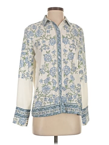 Cupcakes & Cashmere Long Sleeve Blouse (view 1)