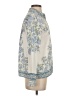 Cupcakes & Cashmere 100% Polyester Paisley Ivory Long Sleeve Blouse Size XS - photo 4
