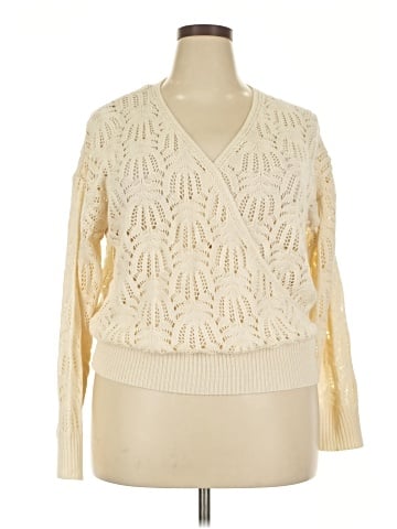 Shein Curve Pullover Sweater (view 1)
