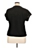 Unbranded 100% Polyester Black Short Sleeve Top Size XL - photo 2