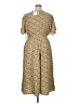 Hayden 100% Polyester Print Yellow Casual Dress Size 1X - photo 2