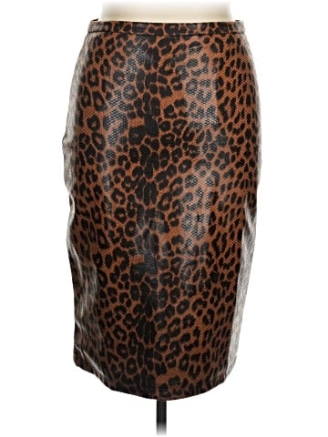 Gracia Faux Leather Skirt (view 1)