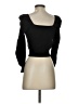KLD Signature Black Long Sleeve Top Size S - photo 2