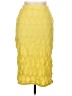 Discreet Yellow Formal Skirt Size L - photo 1