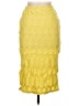 Discreet Yellow Formal Skirt Size L - photo 2