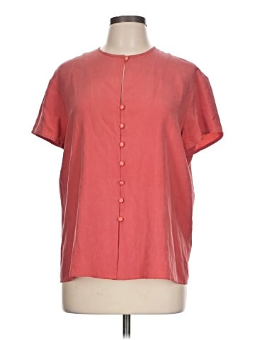 Carlisle Short Sleeve Silk Top (view 1)