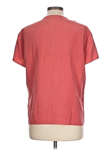 Carlisle Short Sleeve Silk Top (view 2)