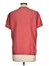 Carlisle 100% Silk Red Short Sleeve Silk Top Size 12 - photo 2