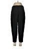 Poleci Solid Black Casual Pants Size 4 - photo 1
