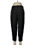 Poleci Solid Black Casual Pants Size 4 - photo 2