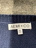 AEMI+CO 100% Acrylic Stripes Blue Pullover Sweater Size S - photo 7
