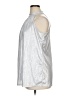Assorted Brands 100% Polyester Metallic Silver Sleeveless Blouse Size XL - photo 5