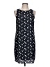 Tic-Toc Knits 100% Polyester Graphic Black Casual Dress Size L - photo 1