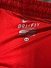 Nike 100% Polyester Color Block Red Athletic Shorts Size XS - photo 3