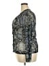 Shein Curve Paisley Gray Long Sleeve Blouse Size 16 Plus (2) - photo 5