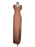 BHLDN 100% Polyester Brown Cocktail Dress Size 12 - photo 1