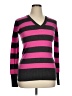 Bongo Purple Long Sleeve Top Size XL - photo 1
