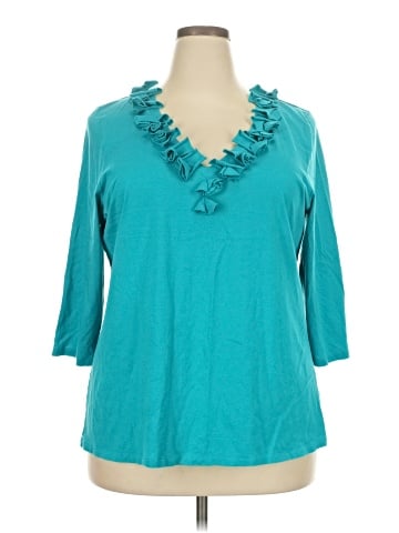 Alex Marie 3/4 Sleeve Top (view 1)