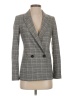Forever New Plaid Gray Blazer Size 2 - photo 1