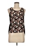 H&M 100% Polyester Black Sleeveless Top Size 6 - photo 1