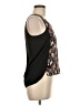 H&M 100% Polyester Black Sleeveless Top Size 6 - photo 4