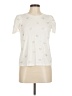 Assorted Brands Ivory Short Sleeve Top Size M - photo 1