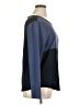 Joe Fresh 100% Rayon Color Block Blue Long Sleeve Top Size XL - photo 4