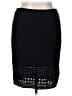 Express Solid Black Casual Skirt Size XL - photo 1