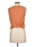 Lush Orange Sleeveless T-Shirt Size L - photo 2