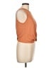 Lush Orange Sleeveless T-Shirt Size L - photo 4