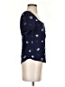 Elodie 100% Rayon Blue Short Sleeve Blouse Size S - photo 4