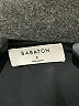 Babaton 100% Polyester Black 3/4 Sleeve Blouse Size 2 - photo 7