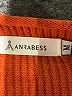 Anrabess Orange Sweater Vest Size M - photo 7
