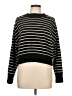Olivaceous Stripes Black Pullover Sweater Size L - photo 1