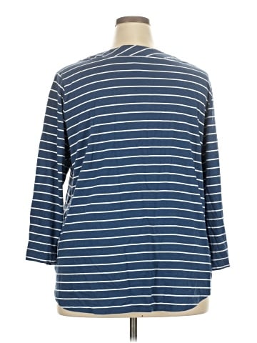 Jones New York 3/4 Sleeve T-Shirt (view 2)