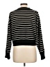 Olivaceous Stripes Black Pullover Sweater Size L - photo 2