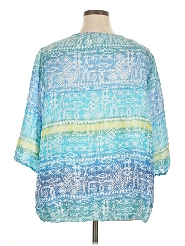 Catherines 3/4 Sleeve Blouse (view 2)