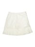 IBKUL Solid Ivory Casual Skirt Size XS - photo 1