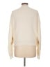 Fashion 100% Polyester Floral Ivory Pullover Sweater Size L - photo 2