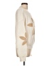 Fashion 100% Polyester Floral Ivory Pullover Sweater Size L - photo 4
