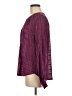 Unbranded Purple Long Sleeve Blouse Size M - photo 5