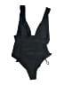 Shein Solid Black One Piece Swimsuit Size M - photo 1