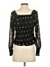Madewell Black Long Sleeve Blouse Size S - photo 2