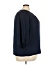 Adrienne Vittadini 100% Polyester Blue 3/4 Sleeve Blouse Size 3X - photo 4