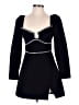 Self-Portrait 100% Polyester Black Cocktail Dress Size 4 - photo 1