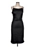 Planet Gold 100% Polyester Solid Black Cocktail Dress Size L - photo 1