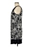 Wrapper Graphic Black Cocktail Dress Size M - photo 5