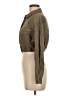 Love Notes Brown Long Sleeve Button-Down Shirt Size M - photo 5