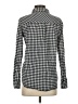 J.Crew Houndstooth Black Long Sleeve Button-Down Shirt Size 4 - photo 2